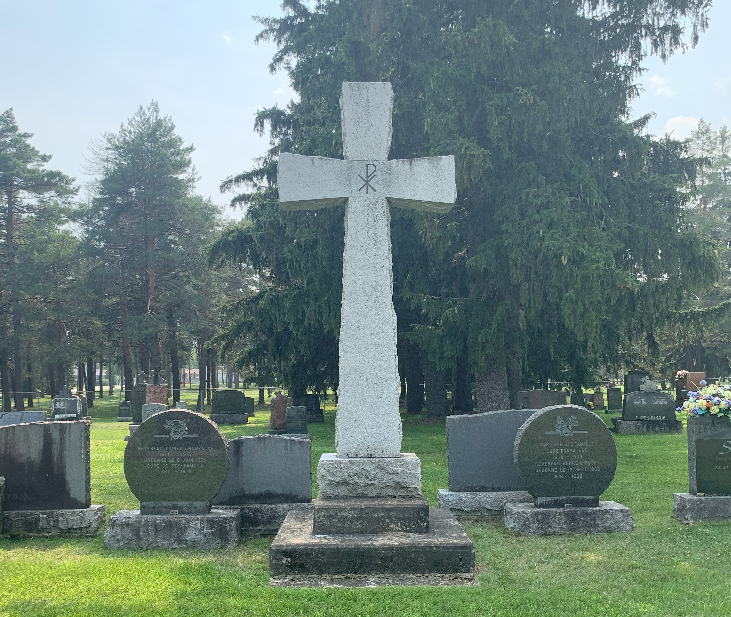 Image d'accueil du cimetière